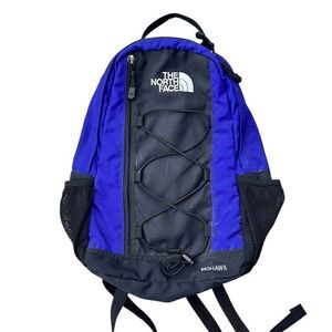 The North Face Mohawk Backpack Blue Hiking Unisex Multiple Compartments Vtg 90s